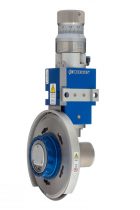 Das Bild zeigt den DIENES Messerhalter DS 8 mit Zusatzfunktion Easy Change für den werkzeuglosen Messerwechsel.