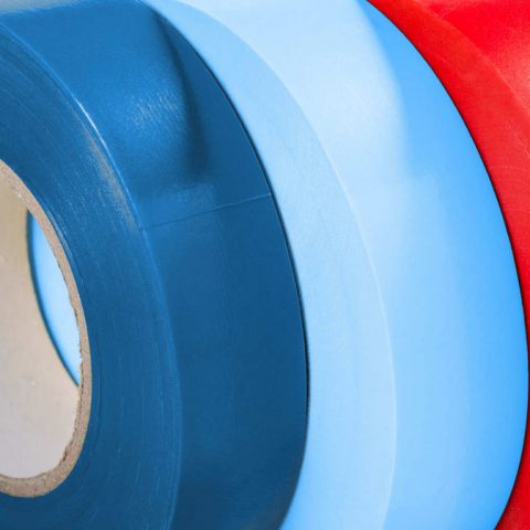 Verschiedene Rollen Klebeband