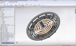 3D CAD Ventilkonfiguration