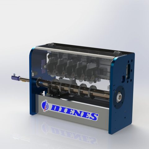 Die „DIENES label slit 4.0“ Schneidkassette entspricht den heutigen Anforderungen an eine präzise Schnittkante, Minimierung der Rüstzeiten und Reduzierung von Ausschuss.