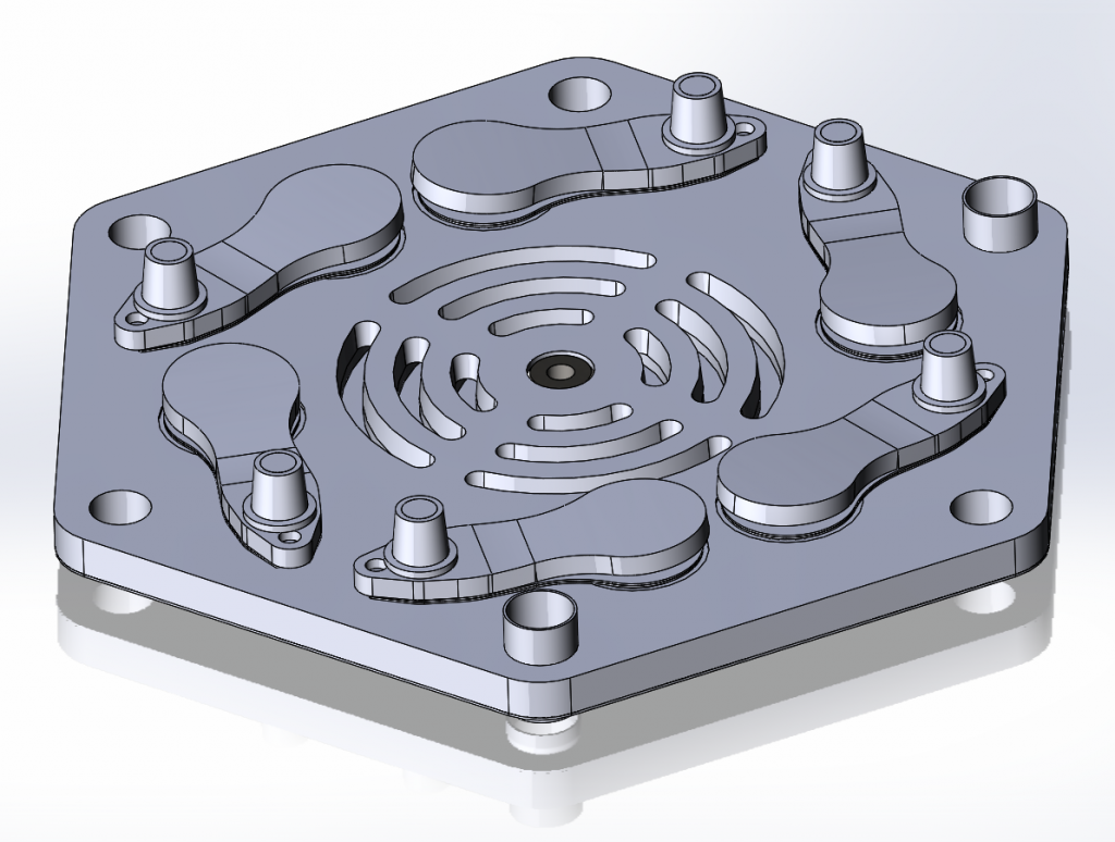 This picture shows a DIENES reed valve.