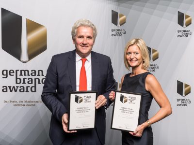 Firma Dienes gewinnt beim German Brand Awards zwei Preise.