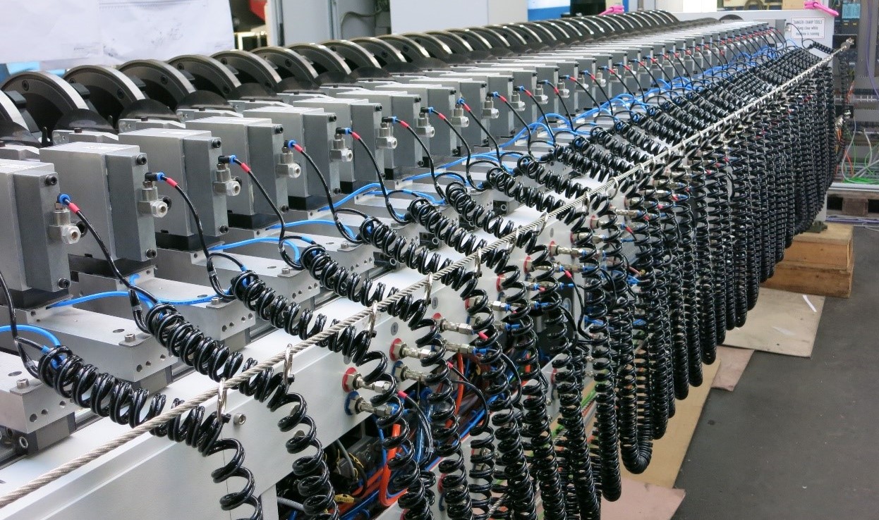 Automatisches Schneidsystem Typ Modul IV-S-M zugeschnitten