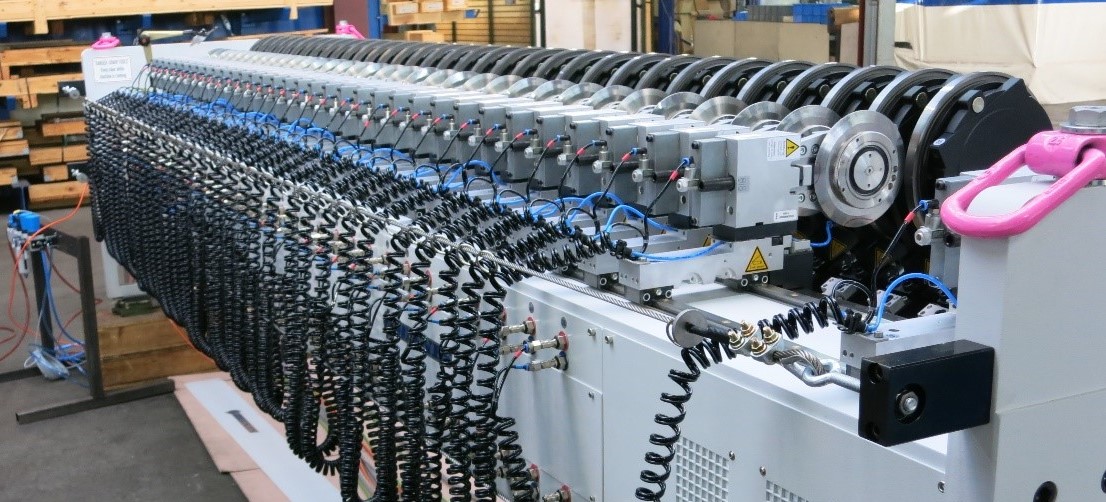 automatisches DIENES Schneidsystem Typ Modul IV-S-M – zugeschnitten