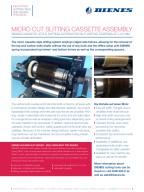 Cover shear cut slitting cassette